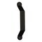 National Hardware National Hardware Charleston Matte Black Steel Pull Handle 1 pc N700-108 - alternate 1